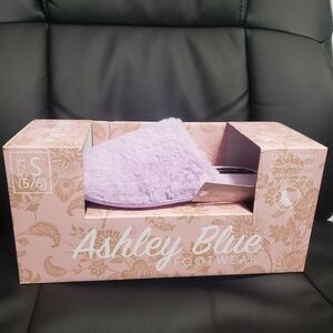 Ashley Blue Lavender Slippers